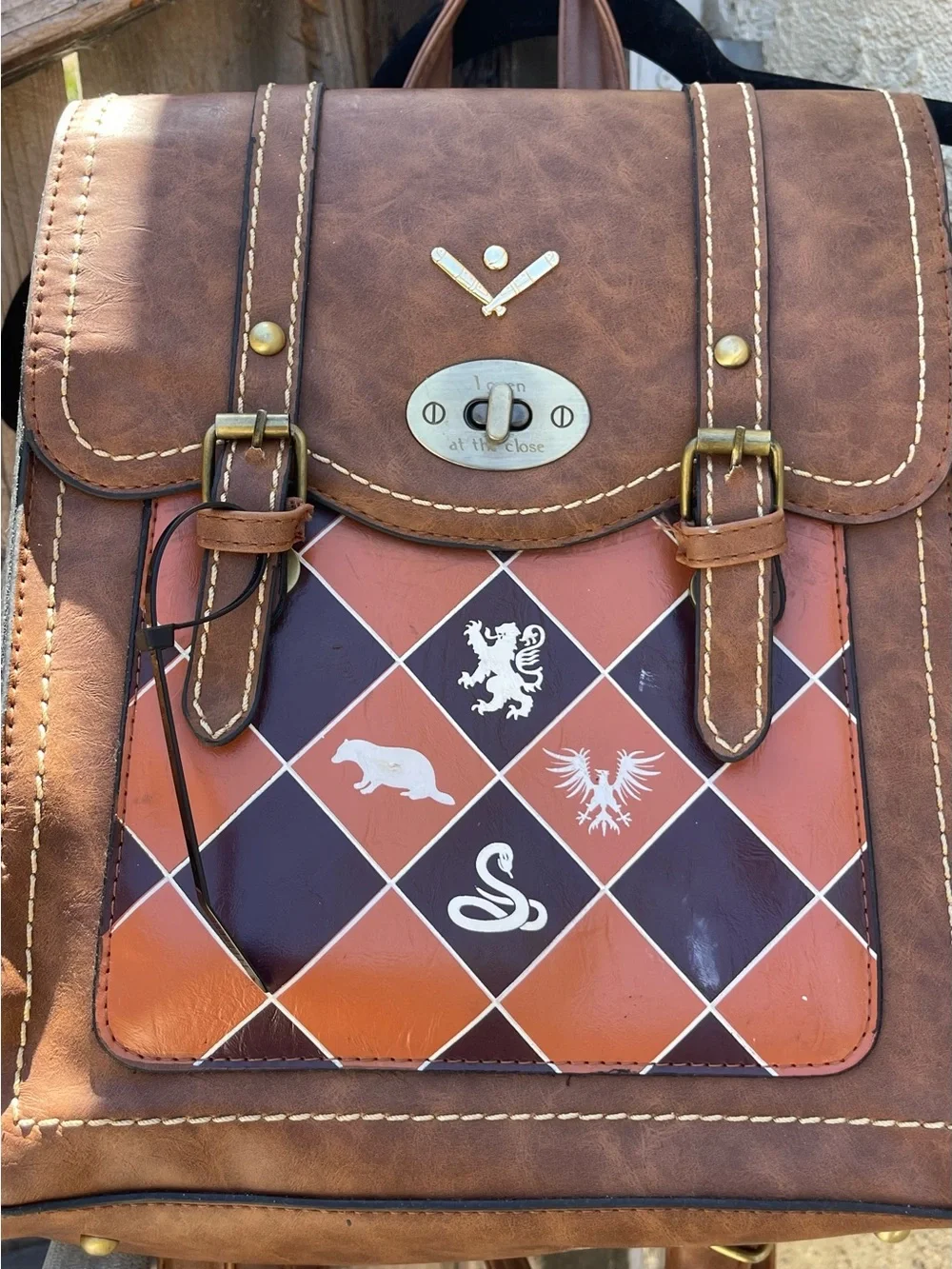 Harry Potter LitJoy Crate Quidditch Convertible Backpack